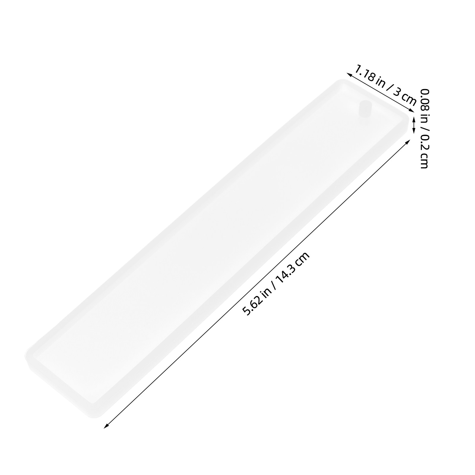 20Pcs Rectangle Silicone Molds - Silicone Epoxy Resin Molds Set ulasan dan harga