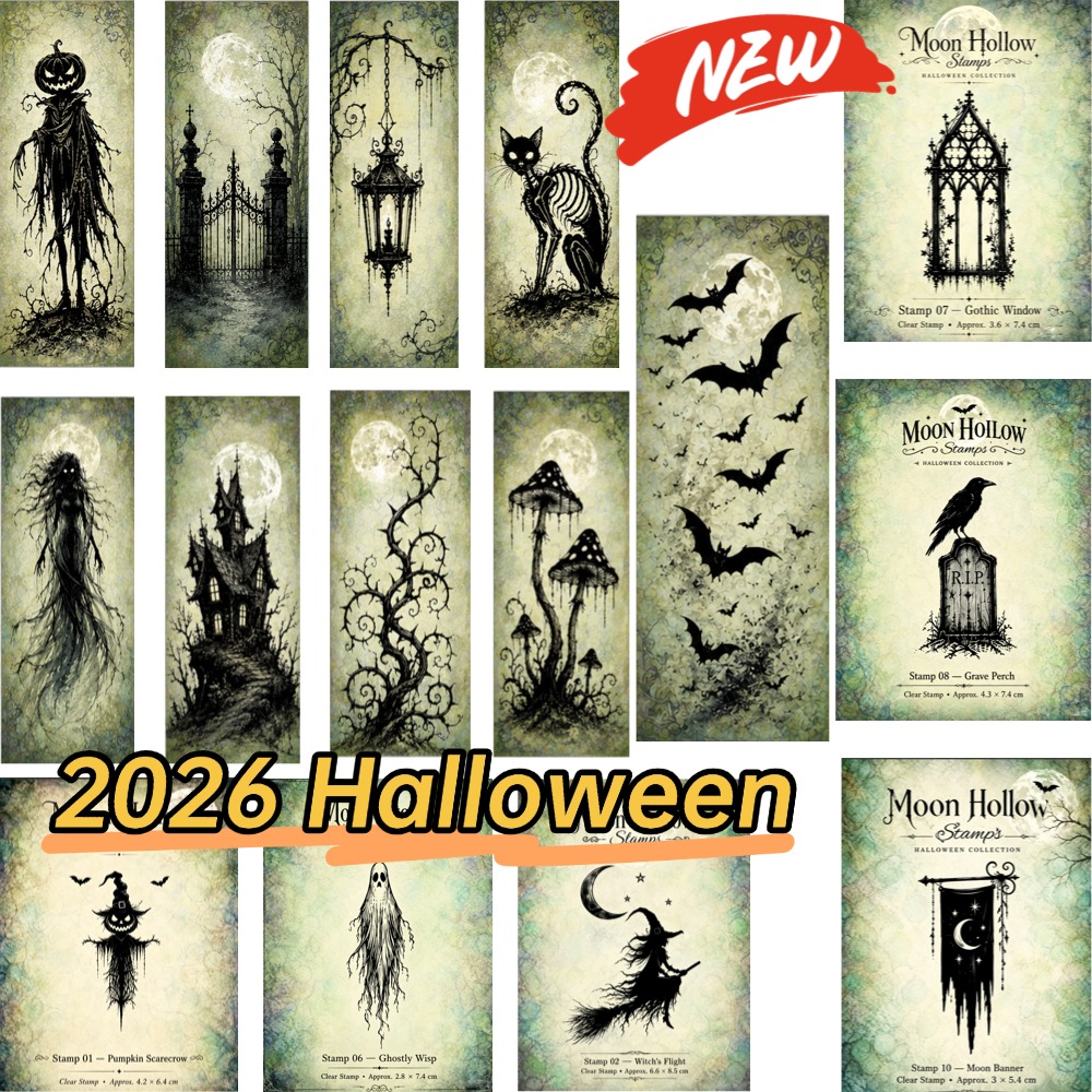 The Witch Riding a Broom Clear - Clear Silicone Stamps For Card Making ulasan dan harga