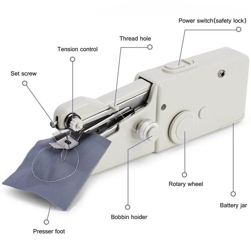 Portable Handheld Sewing Machi - Mini Electric Sewing Machine Handheld ulasan dan harga