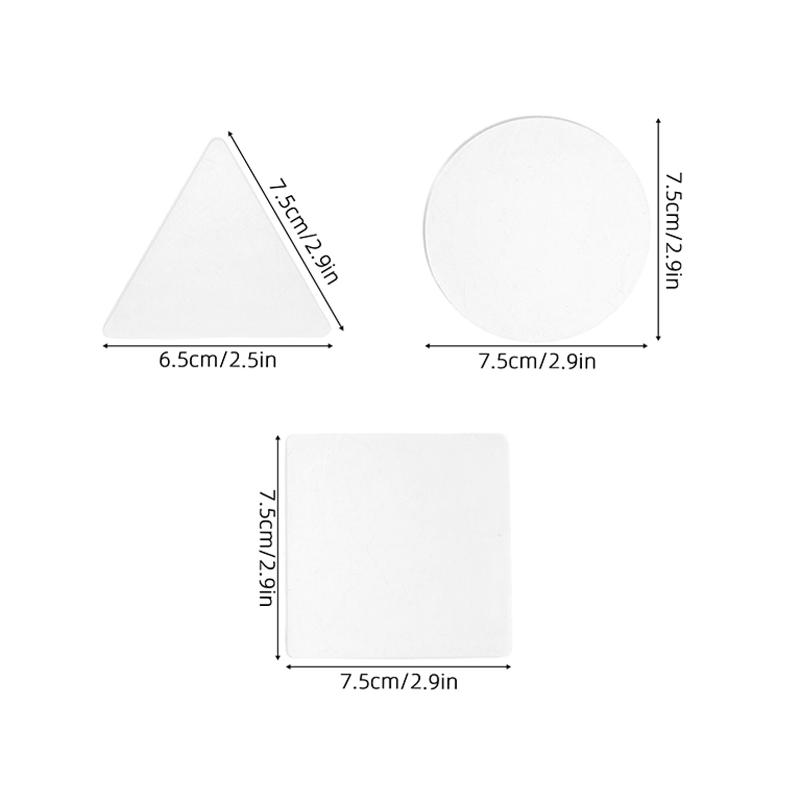 6Pcs Gel Printing Plates Reusa - Craft Tools ulasan dan harga