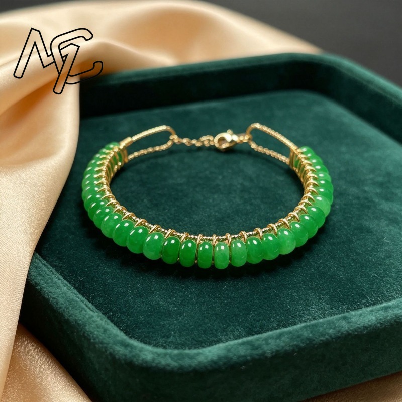 Natural Dry Blue Jade Abacus B - Beading ulasan dan harga