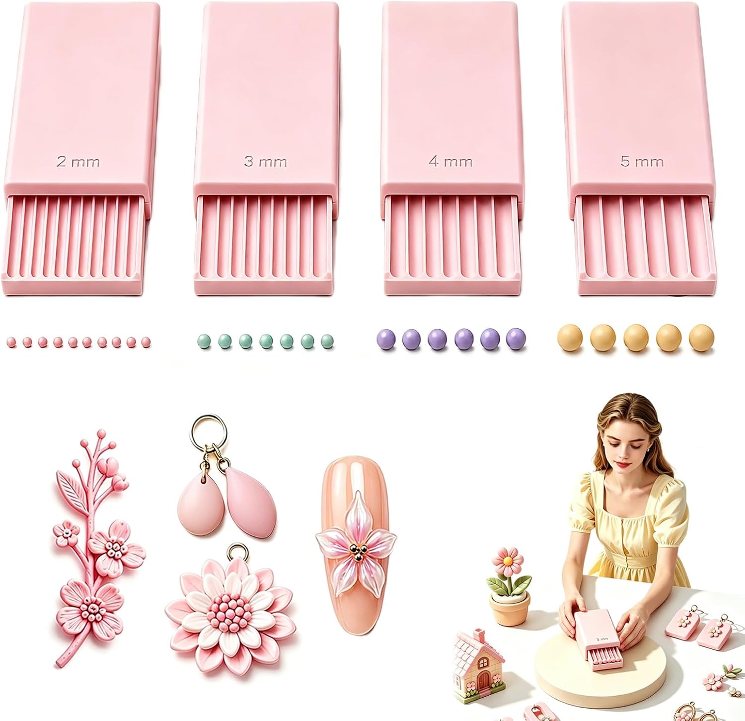 3D Print Clay Gel Ball Maker T - Beading ulasan dan harga