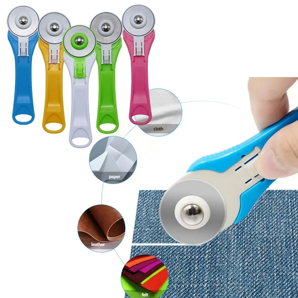 28/45mm Rotary Cutter Blades S - Rotary Cutter For Fabric 45Mm ulasan dan harga