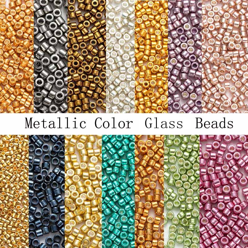 MKU Glass  Beadss 1200Pcs Meta - Glass Seed Beads 2Mm Jewelry Making ulasan dan harga