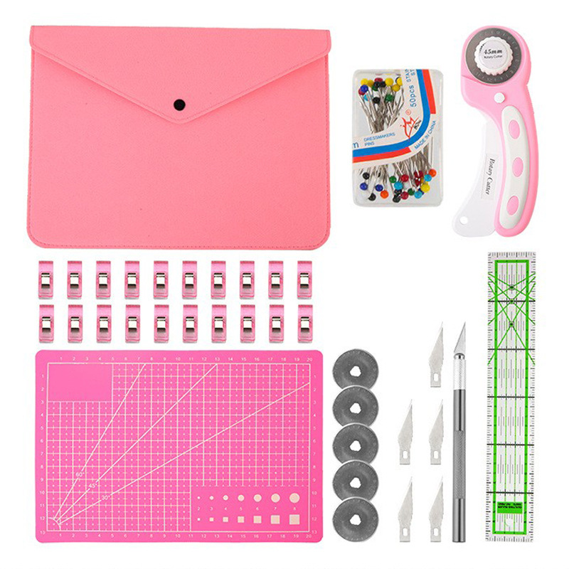 Rotary Cutter Set Pink - Quilt - Rotary Cutter For Fabric 45Mm ulasan dan harga