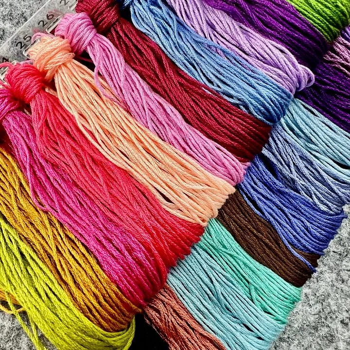 [ZZ8369-Desk under the stars]1 - Cotton Embroidery Thread Skeins ulasan dan harga
